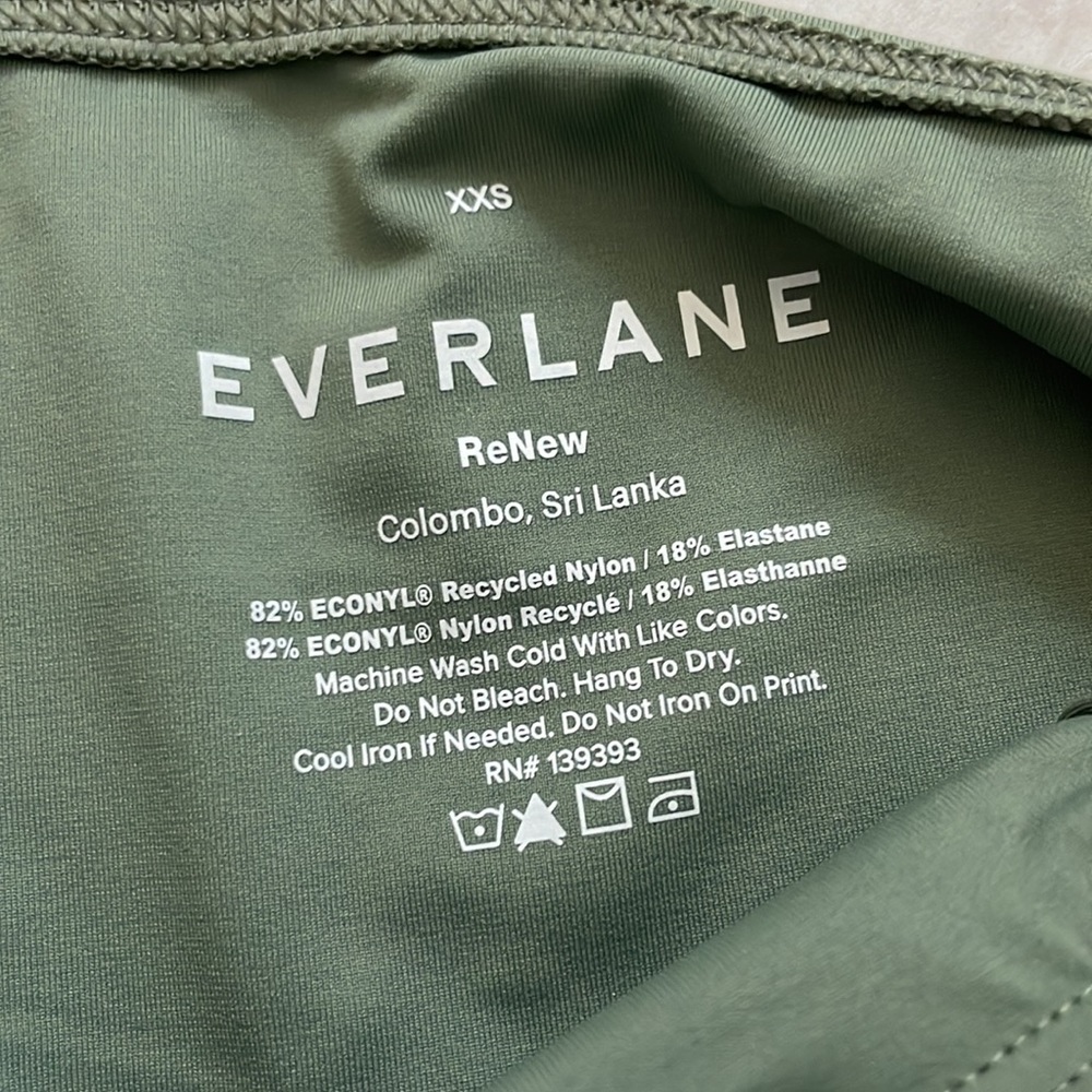 Everlane Green One Piece Swimwear Timeless Design - Picture 7 of 9